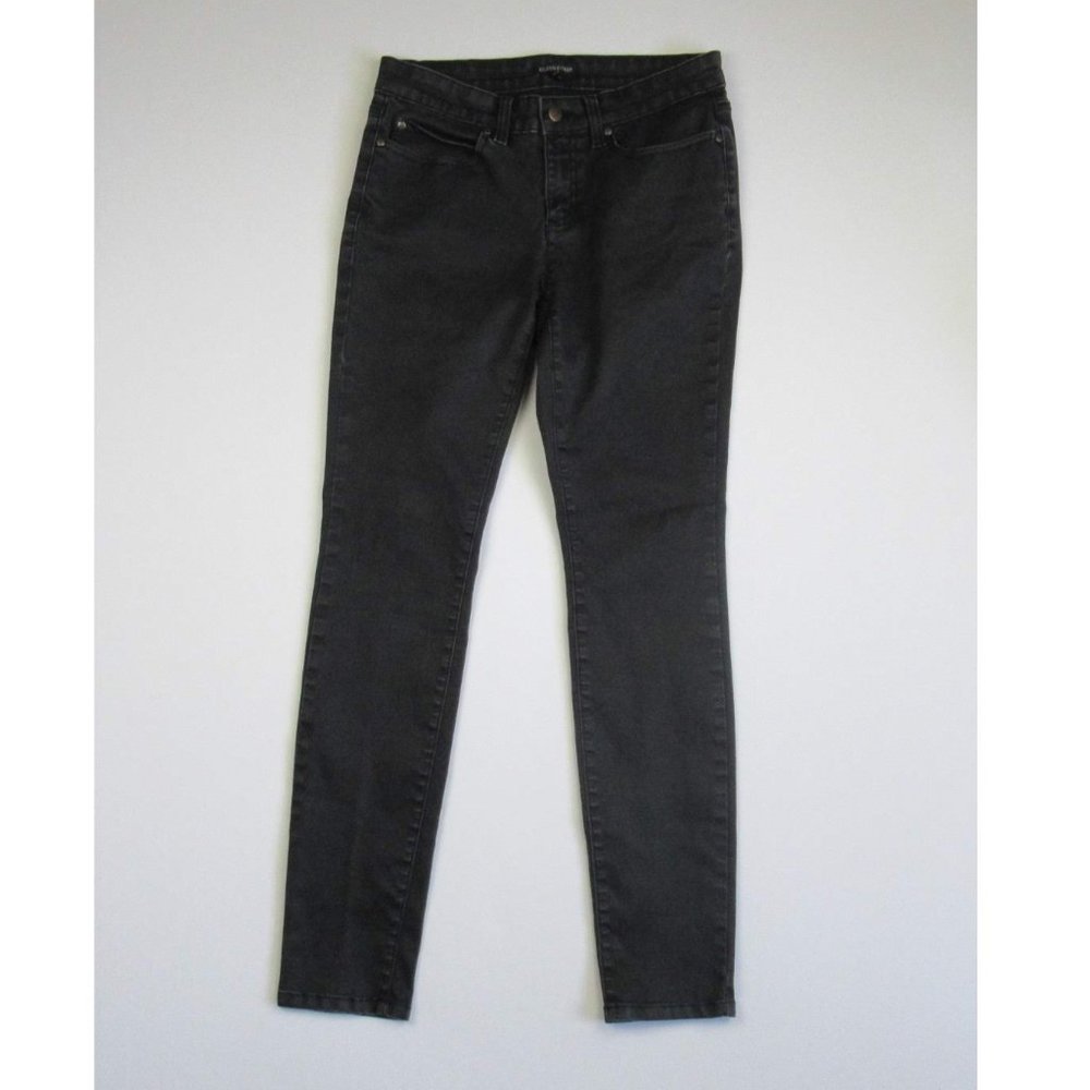 Eileen Fisher Black Skinny Jeans sz 6